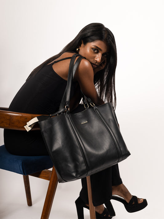The Heavy Lifter Tote Bag Black