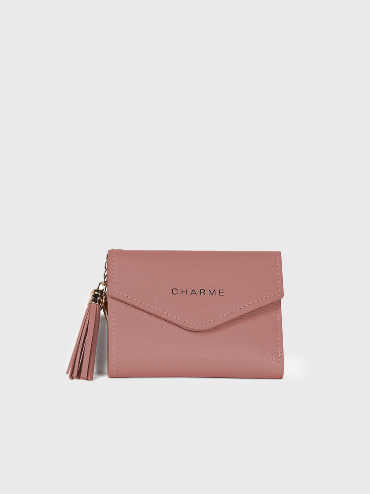 Mini Flirty (White) + Cuddly Wristler Wallet(Pink)