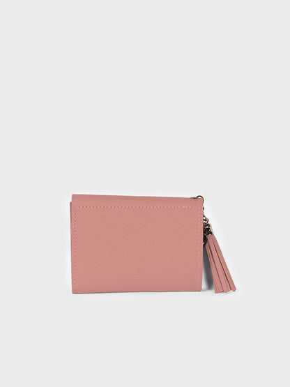 Mini Flirty (White) + Cuddly Wristler Wallet(Pink)