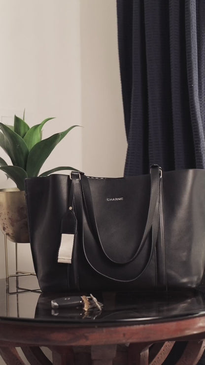 The Heavy Lifter Tote Bag Black